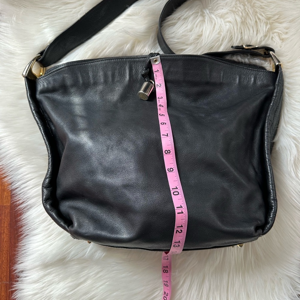 90’s Handmade Italian Leather Bag - Picture 7 of 8